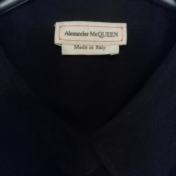 Alexander McQueen Small Cotton Black Dress - Picture 6 of 6